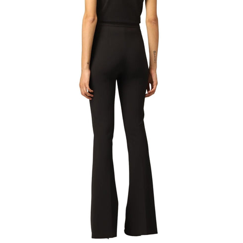 Pantalone Donna slim a zampa Nero ELISABETTA FRANCHI- Francavilla Moda